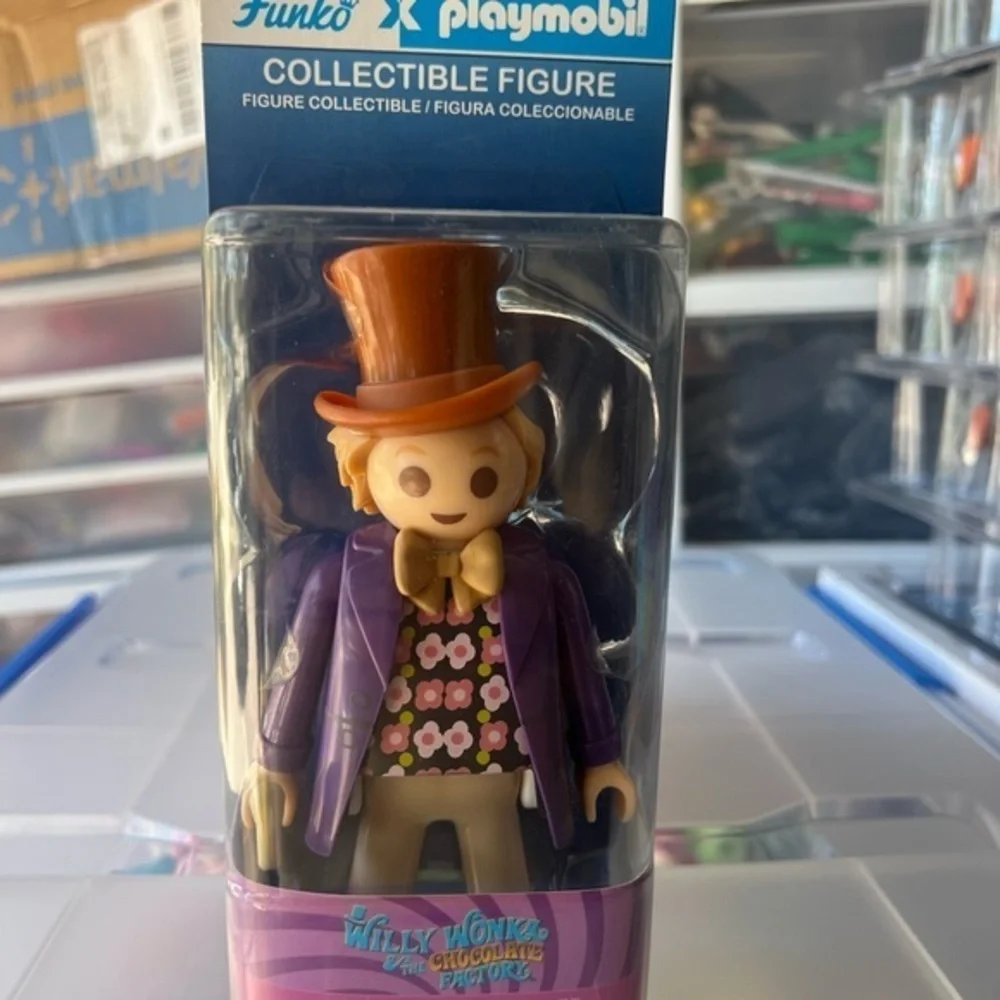 Willy Wonka and the Chocolate Factory Funko X Playmobil Figure 7” New